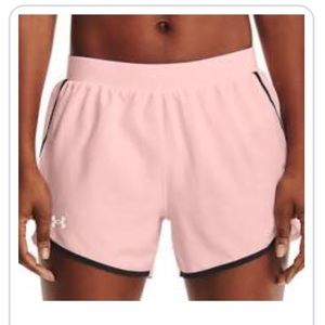 Under Armour Pink Running Shorts, SMALL, EXCELLENT condition